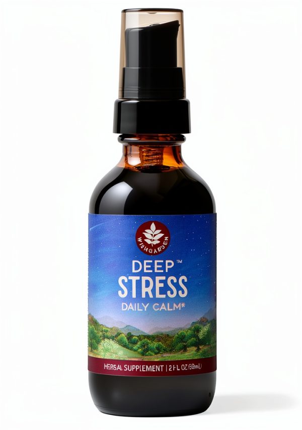 WishGarden Deep Stress Herbal Supplement Liquid Tincture-0
