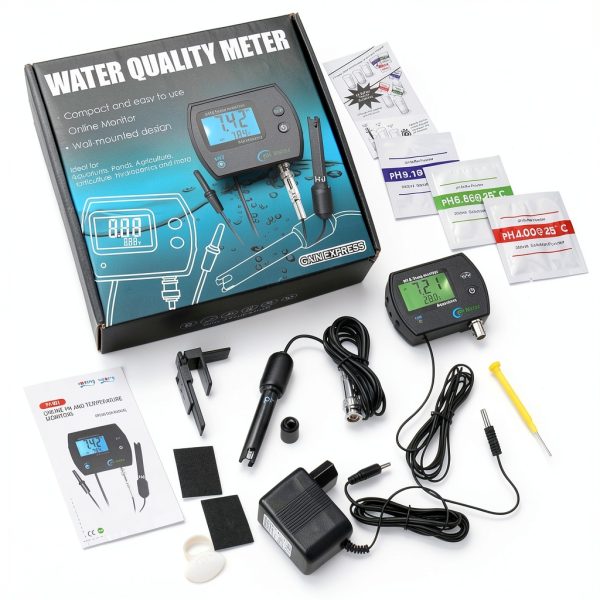 Gain Express pH Meter Accurate pH Temperature Tester-8