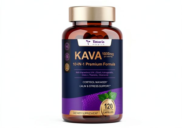 Totaria Kava Supplement Stress Relief Natural Calm Support-8