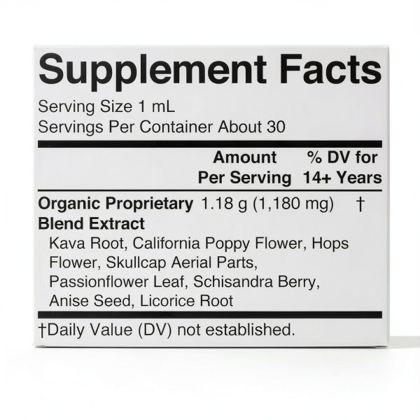 MaryRuth Organics Calming Kava Drops Herbal Relaxation-1