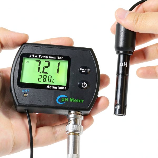 Gain Express pH Meter Accurate pH Temperature Tester-1