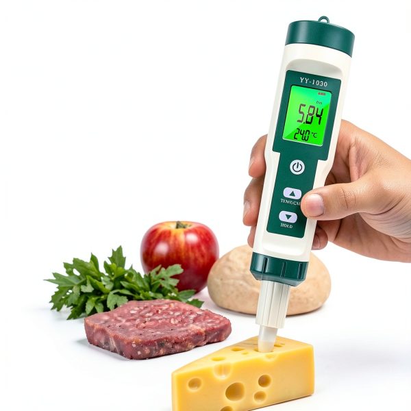LYCEBELL pH Meter Food Tester Lab Grade with ATC-4