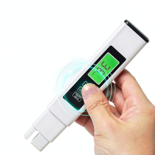 CHACHAE TDS Water Tester Digital 4 in 1 White 6 Inch-2