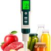 LYCEBELL pH Meter Food Tester Lab Grade with ATC-0