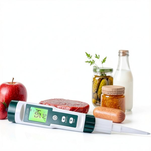 LYCEBELL pH Meter Food Tester Lab Grade with ATC-2