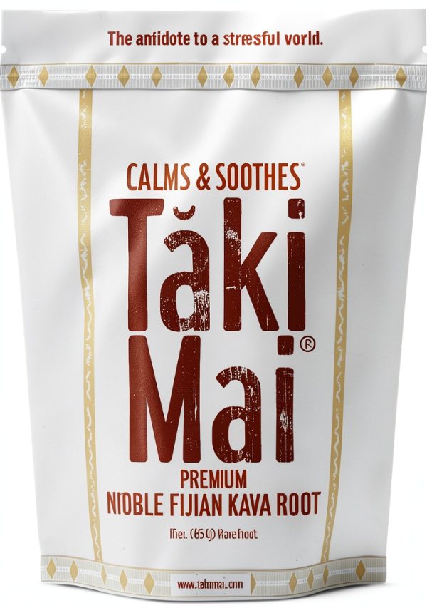 Taki Mai Noble Kava Root Powder Calm Relaxation Drink-0