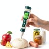 LYCEBELL pH Meter Food Tester Lab Grade with ATC-1