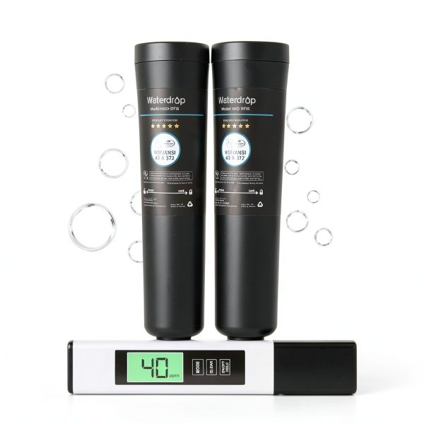 CHACHAE TDS Water Tester Digital 4 in 1 White 6 Inch-5