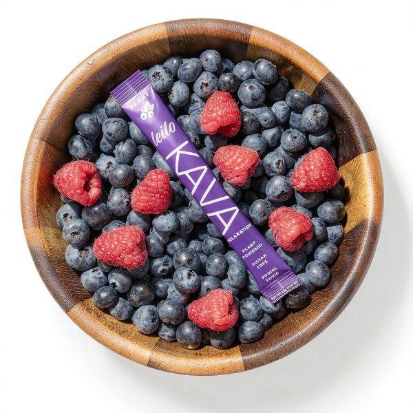 Leilo Kava Drink Mix Sugar Free Berry Stress Relief-3