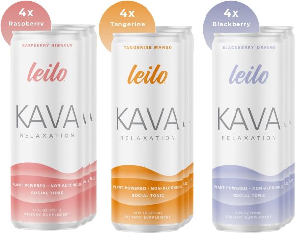 Leilo Kava Drink Sugar Free Relaxation Beverage-1