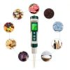 LYCEBELL pH Meter Food Tester Lab Grade with ATC-7
