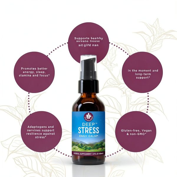 WishGarden Deep Stress Herbal Supplement Liquid Tincture-2