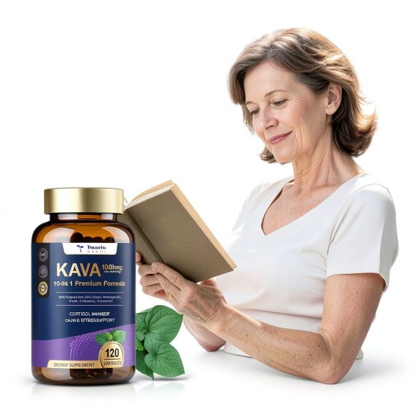 Totaria Kava Supplement Stress Relief Natural Calm Support-7