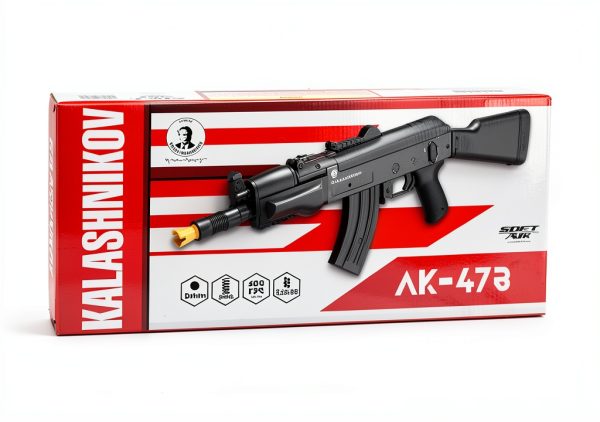 Evike AK-47B Airsoft Rifle Black Polymer-2