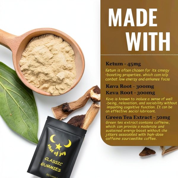 Kava Root Extract Relaxation Gummies by Premium Brand-4