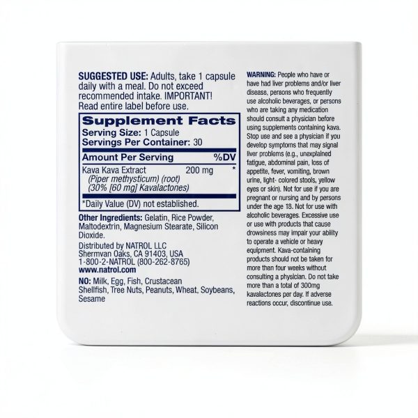 Natrol Mood and Stress Kava Kava Capsules for Adults-4