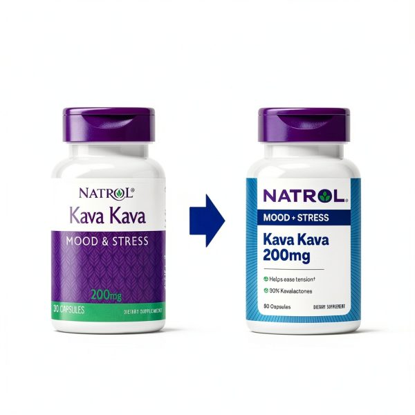 Natrol Mood and Stress Kava Kava Capsules for Adults-1