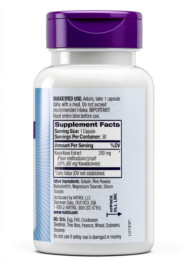 Natrol Mood and Stress Kava Kava Capsules for Adults-8