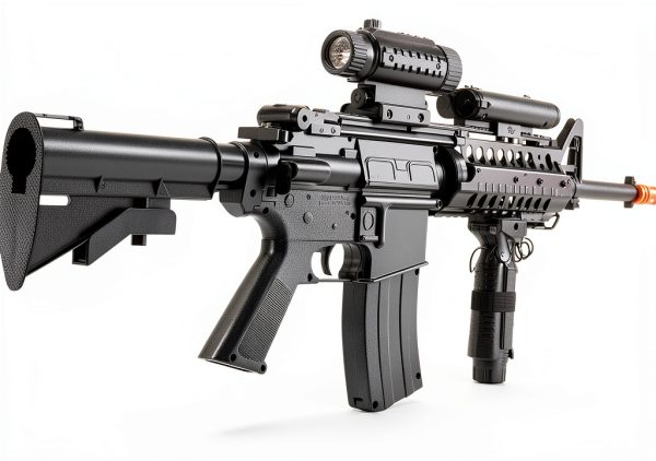 Fire Power F4D Airsoft Rifle 200 FPS with Laser and 500BB Magazine-3