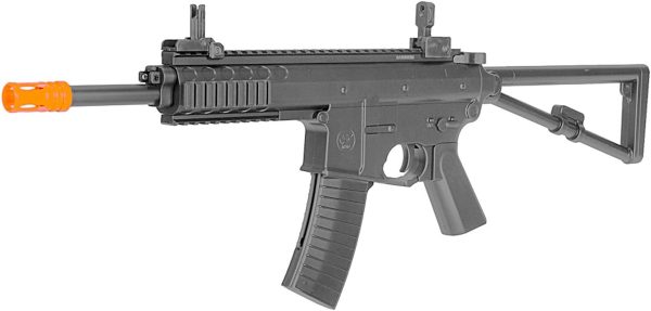 BBTac Desert Raider Airsoft Rifle 6mm Spring-Piston Black 1000-Round-1