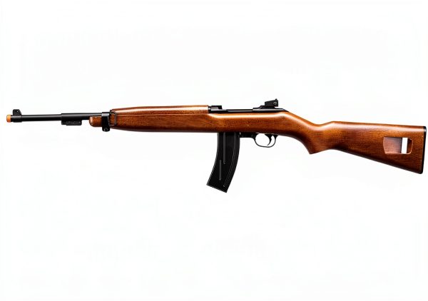 GoldenBall M1 Carbine Airsoft Rifle Spring-Powered 6.00 Caliber Wood-1
