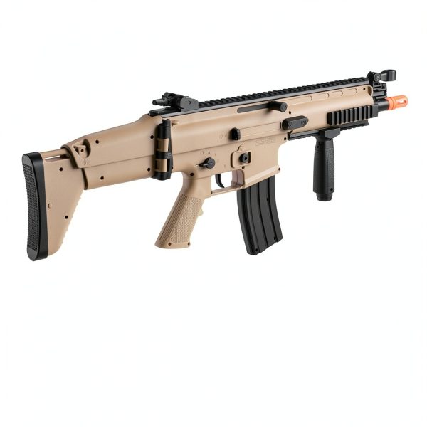 Colt Airsoft Rifle FN SCAR Tan Spring 300FPS 6mm 350‑Round Magazine-4