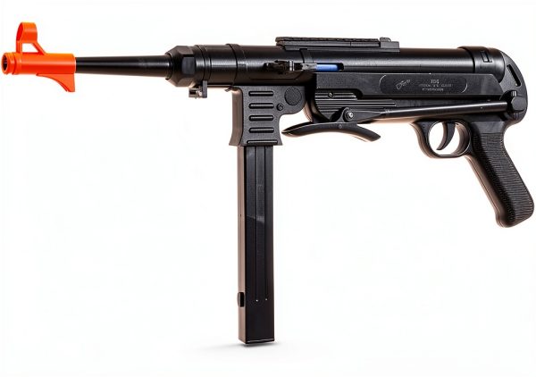 BBTac BT-M40 Black Airsoft Submachine Gun Replica 6mm Spring‑Piston-1
