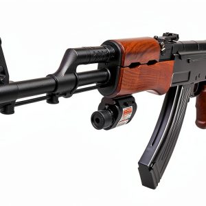 UKARMS 0.238 Spring Piston AK‑47 Airsoft Rifle Black 1:1 Scale-0
