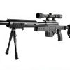 Well Spring Sniper Airsoft Rifle MB4410BAB Black 36‑Round-5