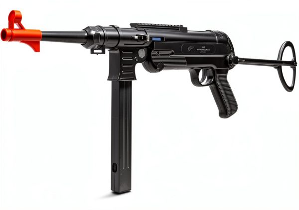 BBTac BT-M40 Black Airsoft Submachine Gun Replica 6mm Spring‑Piston-0