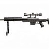 Well Spring Sniper Airsoft Rifle MB4410BAB Black 36‑Round-0