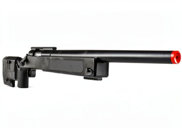 Airsoft Sniper Rifle BBTac BT-M62 Black Full Size Spring Piston Rifle-7