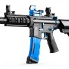 Lancer Tactical LT 15 Airsoft Rifle Black with Blue Accents 130 Rounds-4