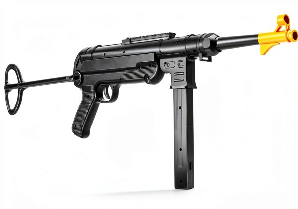 BBTac BT-M40 Black Airsoft Submachine Gun Replica 6mm Spring‑Piston-2
