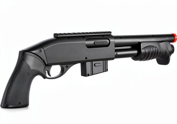 BBTac Desert Raider Airsoft Rifle 6mm Spring-Piston Black 1000-Round-4