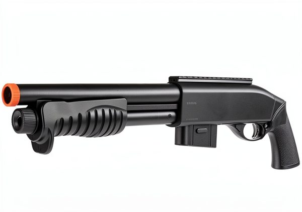 BBTac Desert Raider Airsoft Rifle 6mm Spring-Piston Black 1000-Round-3
