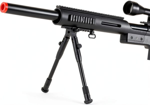 Well Spring Sniper Airsoft Rifle MB4410BAB Black 36‑Round-6