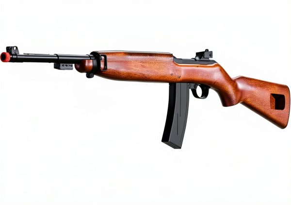 GoldenBall M1 Carbine Airsoft Rifle Spring-Powered 6.00 Caliber Wood-0
