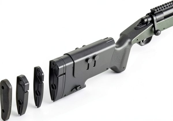 Double Eagle Field Marksman M62 Spring Airsoft Rifle Black 44 inch-4