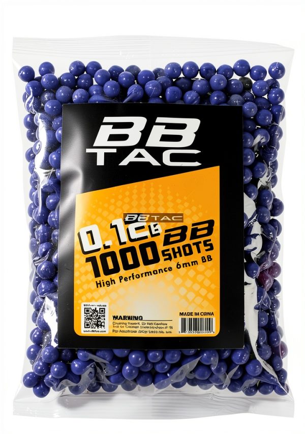 BBTac BT-M83 Airsoft Rifle Black 40‑Round Magazine with 1000 BBs-1