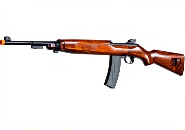 BBTac Airsoft Rifle BT-BTM1A Wood Finish 25‑Round Spring‑Piston-0