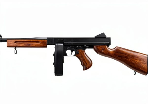 Well D98 Electric Airsoft Rifle Faux Wood 300 Round 0.238 Caliber-0