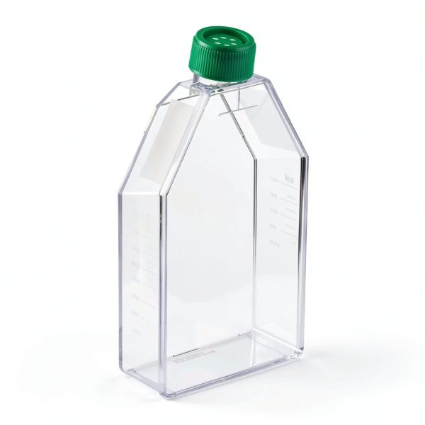 CELLTREAT 229381 182 cm Tissue Culture Flask with Vent Cap Pack of 40-0