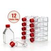 Polystyrene Cell Culture Flasks 4E's 60pcs Sterile 25cm² Vent Cap-5
