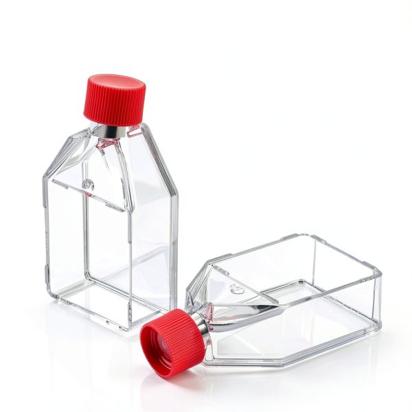 Polystyrene Cell Culture Flasks 4E's 60pcs Sterile 25cm² Vent Cap-3