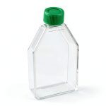 Celltreat 229340 Tissue Culture Treated Flask, Plug Seal Cap, Sterile, 50mL Capacity, 75cm2 Size (Case of 100)-0