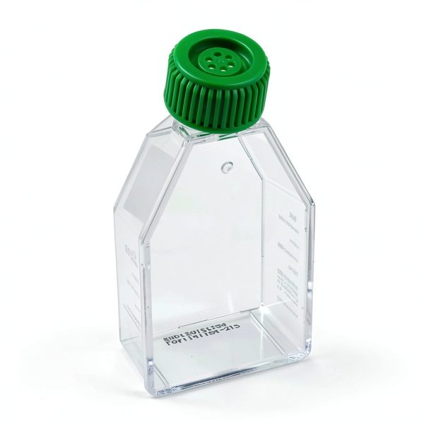 Celltreat 229510 Suspension Culture Flask with Vent Cap, Sterile, 50mL Volume (Case of 200)-0
