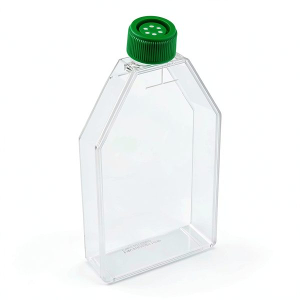 Celltreat 229351 Tissue Culture Flask, Vent Cap, Sterile, 600mL,-0