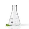 Utile 8pcs 200ml Glass Erlenmeyer Flask Set Borosilicate Conical-3