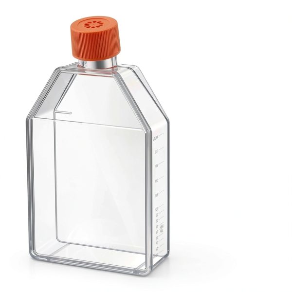 Cell Culture Flasks Kingdder 50 Pack 75cm² Filter Caps-4